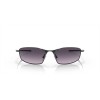 Oakley Whisker Satin Light Steel Frame Prizm Grey Lense Sunglasses
