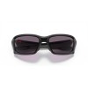 Oakley Straightlink Low Bridge Fit Matte Black Frame Prizm Grey Lense Sunglasses