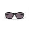 Oakley Straightlink Low Bridge Fit Matte Black Frame Prizm Grey Lense Sunglasses