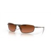 Oakley Whisker Pewter Frame Prizm Brown Lense Sunglasses