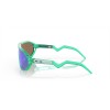 Oakley CMDN Translucent Celeste Frame Prizm Violet Lense Sunglasses