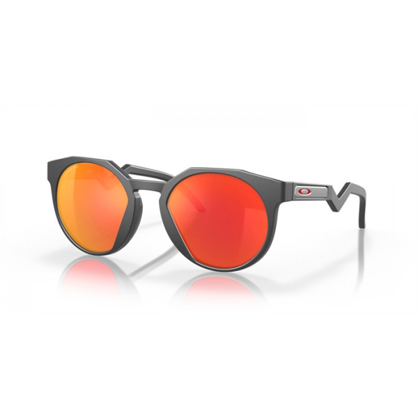 Oakley HSTN Matte Carbon Frame Prizm Ruby Lense Sunglasses