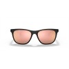 Oakley Leadline Polished Black Frame Prizm Rose Gold Polarized Lense Sunglasses