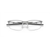 Oakley Wire Tap 2.0 Satin Chrome Frame Eyeglasses Sunglasses