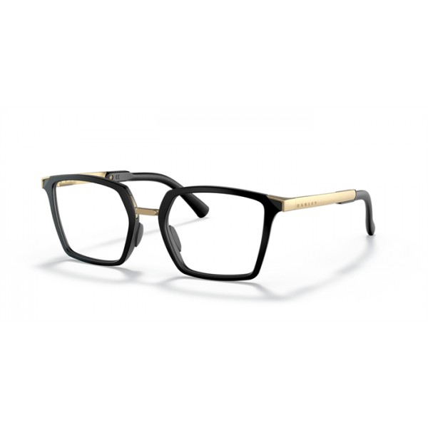 Oakley Side Swept Satin Black Frame Eyeglasses Sunglasses