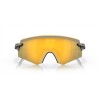 Oakley Encoder Matte Carbon Frame Prizm 24k Lense Sunglasses