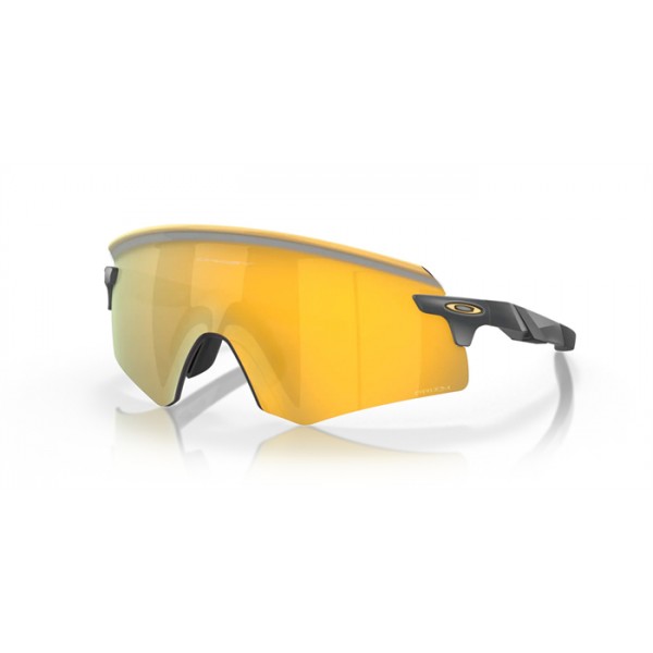 Oakley Encoder Matte Carbon Frame Prizm 24k Lense Sunglasses