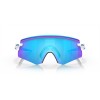 Oakley Encoder Polished White Frame Prizm Sapphire Lense Sunglasses