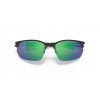 Oakley Wire Tap 2.0 Satin Light Steel Frame Prizm Jade Lense Sunglasses