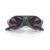 Oakley Clifden Odyssey Collection Black Green Purple Splatter Frame Prizm Grey Lense Sunglasses
