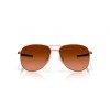 Oakley Contrail Satin Rose Gold Frame Prizm Brown Lense Sunglasses