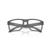 Oakley Holbrook Satin Light Steel Frame Clear Lense Sunglasses