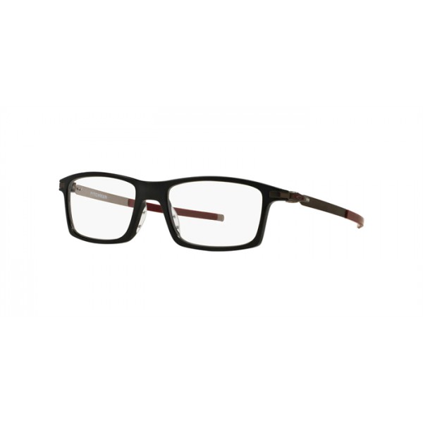 Oakley Pitchman Polished Black/Red Frame Eyeglasses Sunglasses