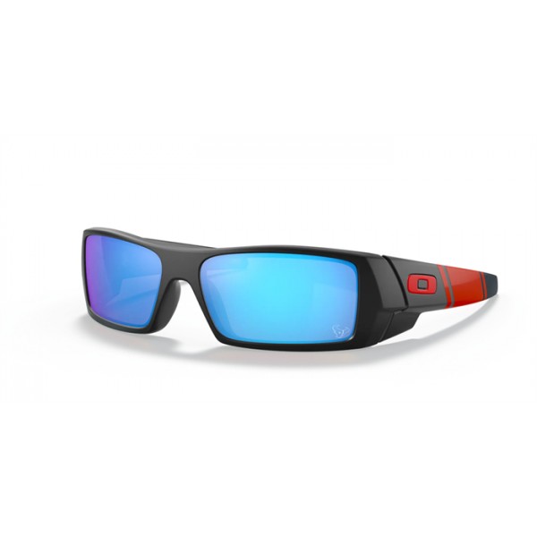 Oakley Houston Texans Gascan® Matte Black Frame Prizm Sapphire Lense Sunglasses