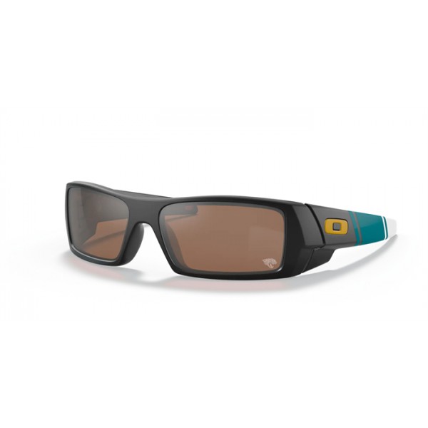 Oakley Jacksonville Jaguars Gascan® Matte Black Frame Prizm Tungsten Lense Sunglasses