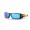 Oakley Los Angeles Rams Gascan® Matte Black Frame Prizm Sapphire Lense Sunglasses