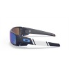 Oakley Philadelphia Eagles Gascan® Matte Black Frame Prizm Sapphire Lense Sunglasses
