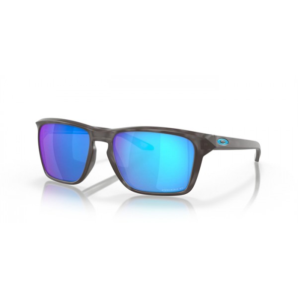 Oakley Sylas Black/Tortoise Frame Blue/Violet Prizm Polarized Lense Sunglasses
