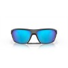 Oakley Split Shot Matte Black Frame Prizm Sapphire Polarized Lense Sunglasses
