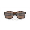 Oakley Mainlink XL Matte Brown Tortoise Frame Prizm Tungsten Polarized Lense Sunglasses
