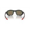 Oakley Plazma Matte Black Ink Frame Prizm Ruby Lense Sunglasses