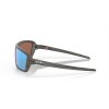 Oakley Cables Woodgrain Frame Prizm Deep Water Polarized Lense Sunglasses