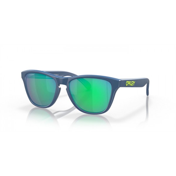 Oakley Frogskins XS Matte Poseidon Frame Prizm Jade Lense Sunglasses