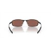 Oakley Whisker Satin Black Frame Prizm Deep Water Polarized Lense Sunglasses
