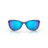Oakley Pasque Crystal Black Frame Prizm Sapphire Polarized Lense Sunglasses