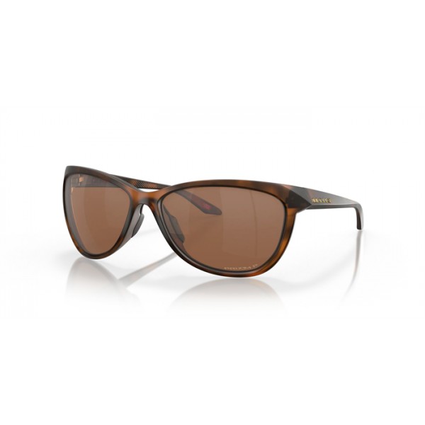 Oakley Pasque Matte Brown Tortoise Frame Prizm Tungsten Polarized Lense Sunglasses