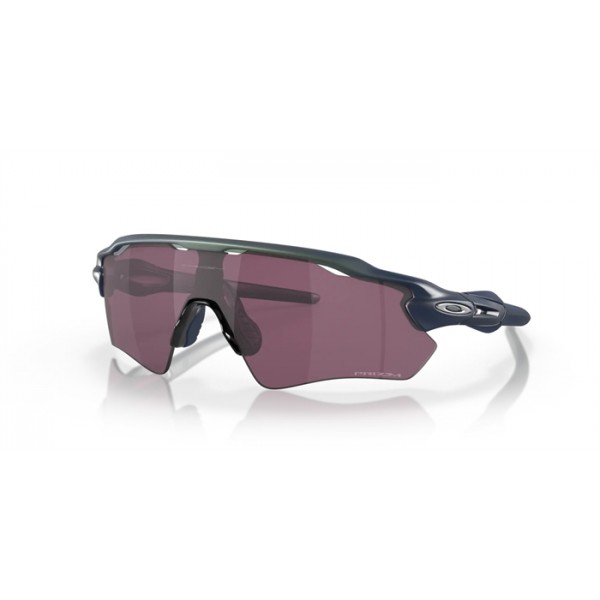 Oakley Radar® EV Path® Matte Silver Frame Prizm Road Black Lense Sunglasses