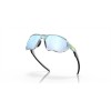 Oakley Plazma Sanctuary Collection Blue Ice Frame Prizm Deep Water Polarized Lense Sunglasses