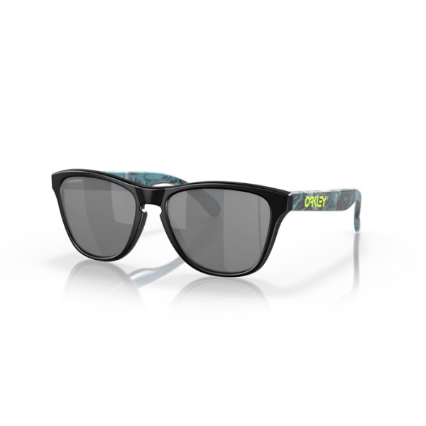 Oakley Frogskins XS Sanctuary Collection Matte Black Frame Prizm Black Lense Sunglasses