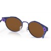 Oakley Deadbolt Matte Navy Frame Prizm Violet Lense Sunglasses