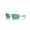 Oakley Flak® XXS Matte White Frame Prizm Jade Lense Sunglasses