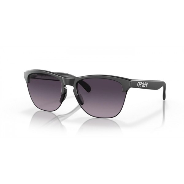 Oakley Frogskins Lite Matte Black Frame Prizm Grey Lense Sunglasses