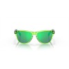 Oakley Frogskins XXS Acid Green Frame Prizm Jade Lense Sunglasses