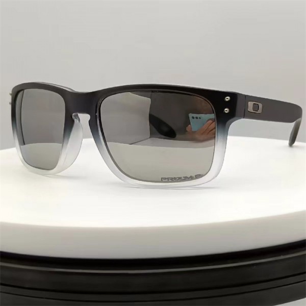 Oakley Holbrook Matte Black Frame Black Polarized Lense Sunglasses