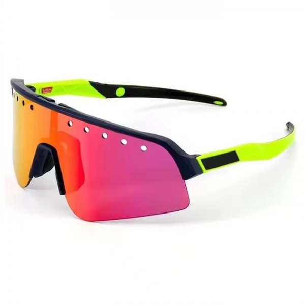 Oakley Sutro Lite Sweep Black/Yellow Frame Prizm Road Lense Sunglasses