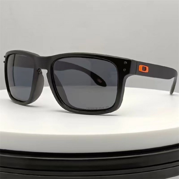 Oakley Holbrook Matte Black Frame Black/Grey Polarized Lense Sunglasses