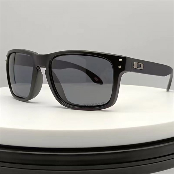Oakley Holbrook Black Frame Grey/Black Polarized Lense Sunglasses