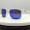 Oakley Holbrook White Transparent Rubber/Blue Frame Blue Polarized Lense Sunglasses