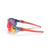 Oakley 2021 Tour De France Radar EV Path Matte Poseidon Frame Prizm Road Lens Sunglasses