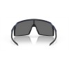 Oakley 2021 Tour De France Sutro Team Usa Tokyo Fade Frame Prizm Black Lens Sunglasses