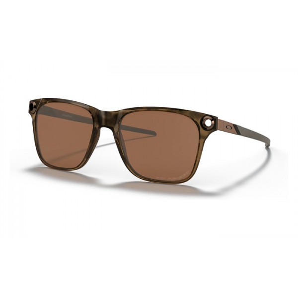 Oakley Apparition Brown Tortoise Frame Tungsten Iridium Polarized Lens Sunglasses