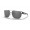 Oakley Chrystl Satin Chrome Frame Prizm Black Lens Sunglasses