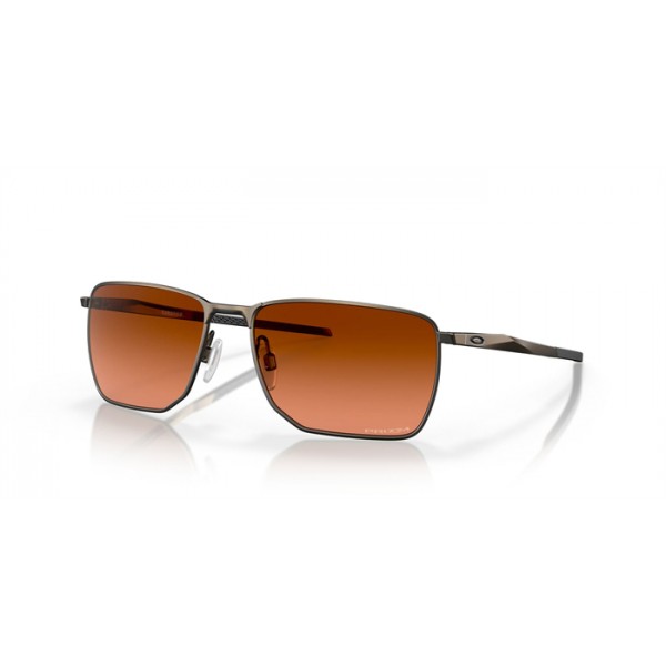 Oakley Ejector Silver Frame Prizm Brown Gradient Lens Sunglasses