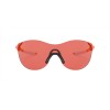 Oakley EVZero Ascend Safety Orange Frame Prizm Peach Lens Sunglasses