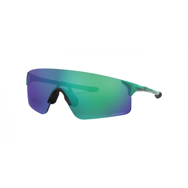 Oakley EVZero Blades Low Bridge Fit Origins Collection Celeste Frame Prizm Jade Lens Sunglasses