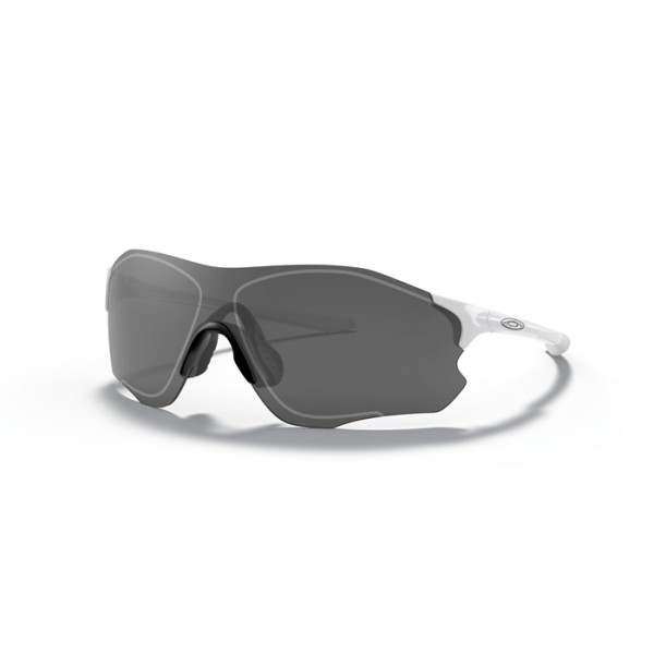 Oakley EVZero Path Low Bridge Fit Pearl White Frame Slate Iridium Lens Sunglasses